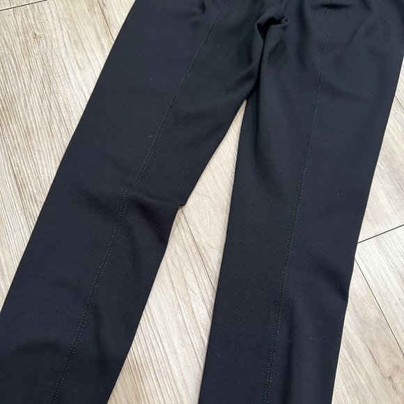 Vince. Black Back Seam Stitch Legging - Picture 10 of 14